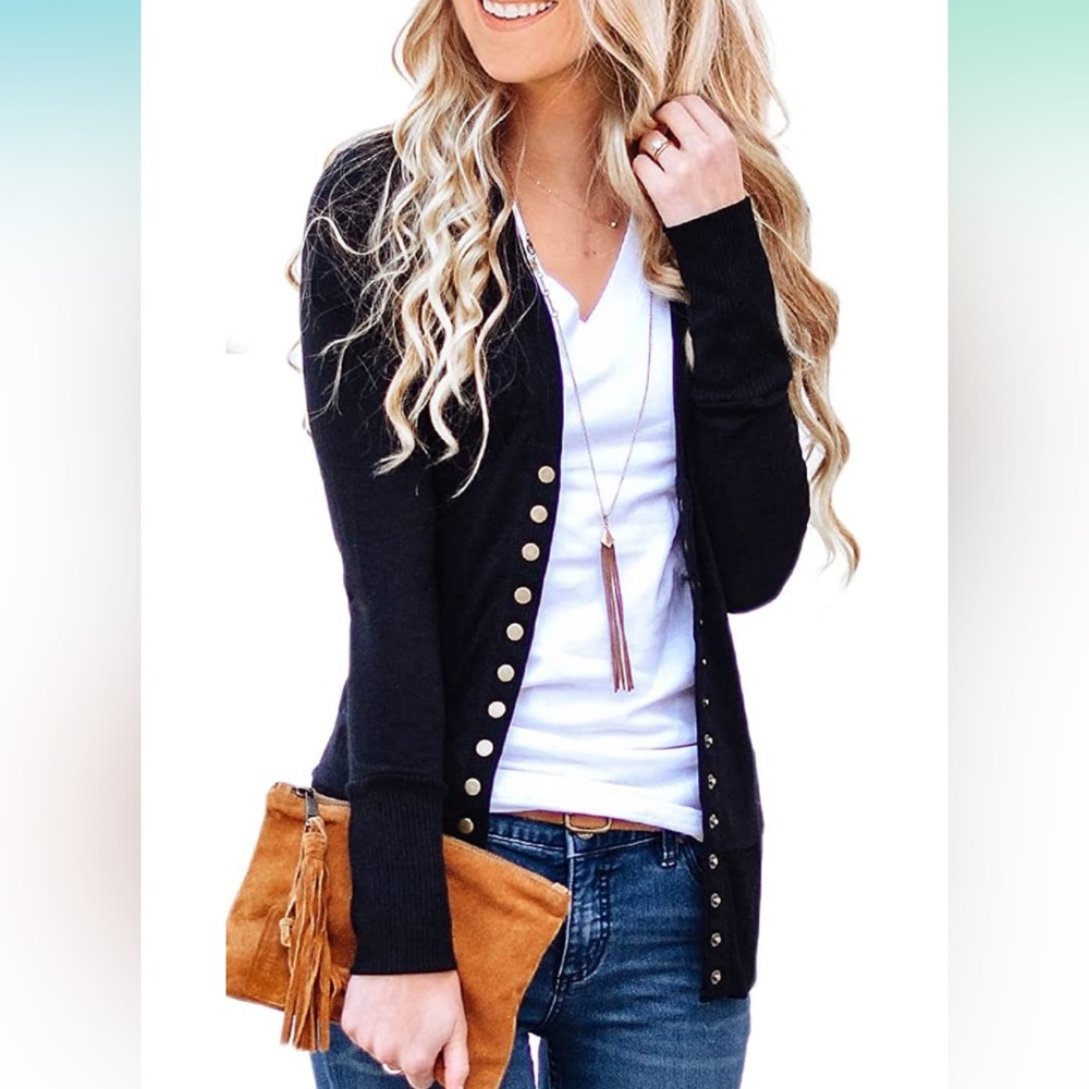 🖤Black Cardigan; tags off, never worn!